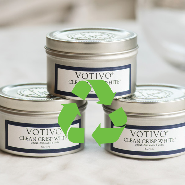 Return Your Used Votivo Travel Tin Candles
