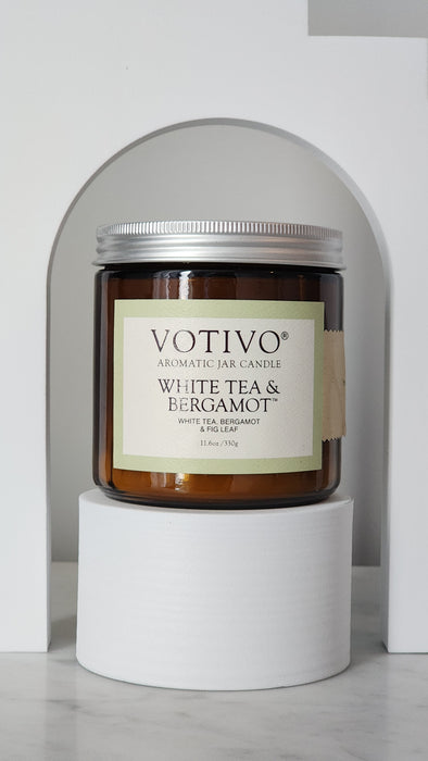 White Tea & Bergamot 11.6oz Jar Candle