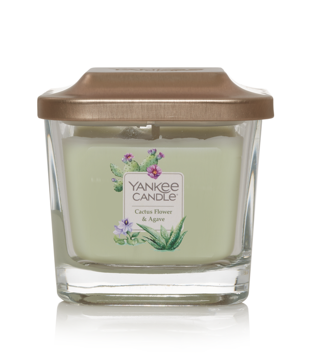 Cactus Flower & Agave Small 1-Wick Square Candle