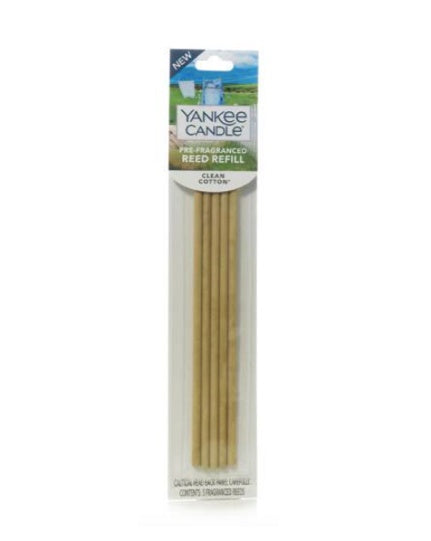 Yankee-Candle-Home-Fragrance-Pre-Fragranced-Reed-Refills-Clean-Cotton 