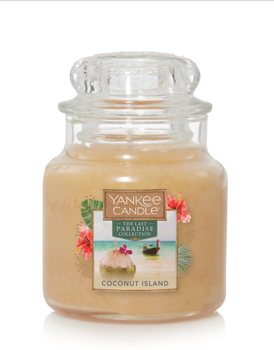 Coconut Island Original Small Jar Candle