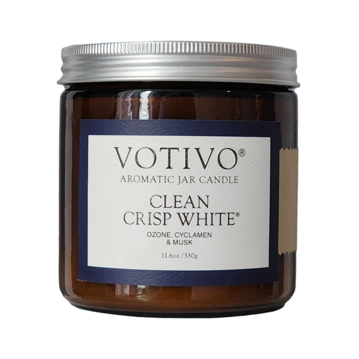 Clean Crisp White 11.6oz Jar Candle