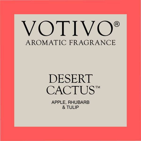 Desert Cactus Travel Tin Candle