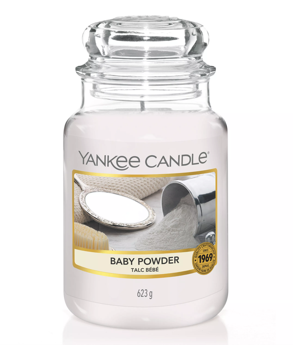 Baby Powder Original Large Jar Candle