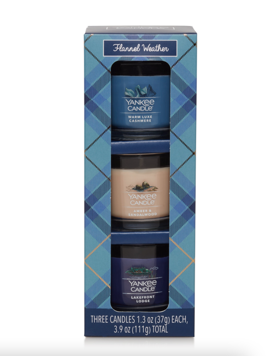 Flannel Weather 3-Pack Minis