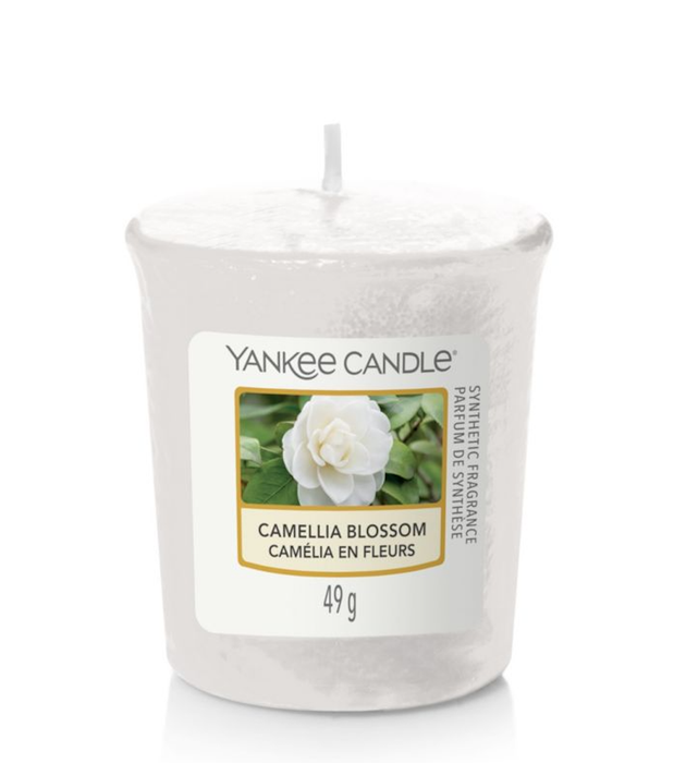 Camellia Blossom Samplers Votive Candle