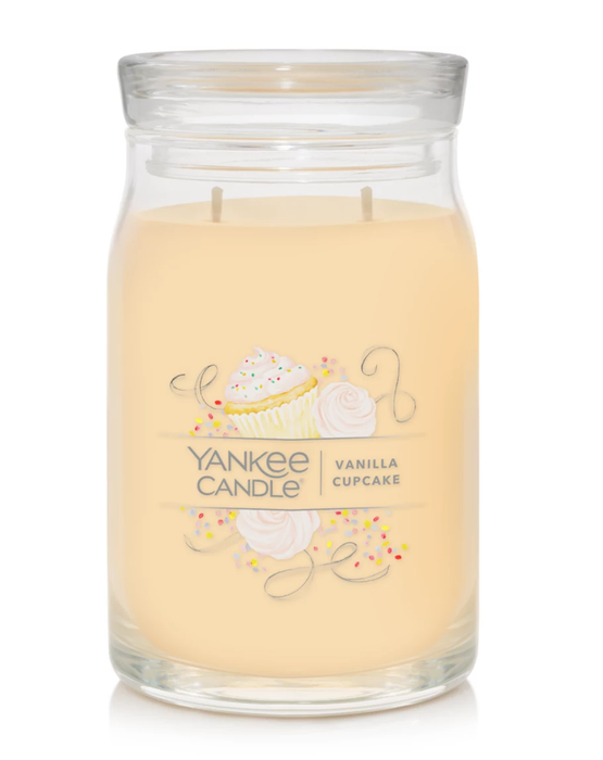 Vanilla Cupcake Signature Large Jar Candle