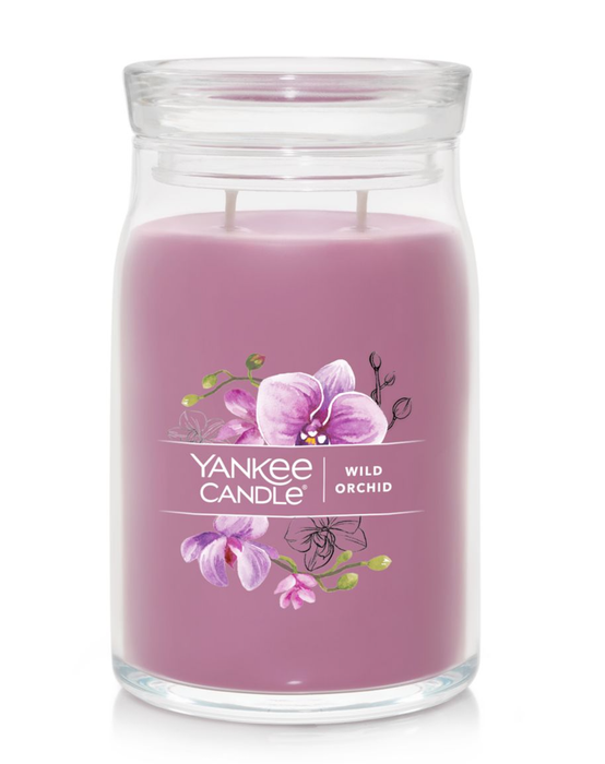 Wild Orchid Signature Large Jar Candle